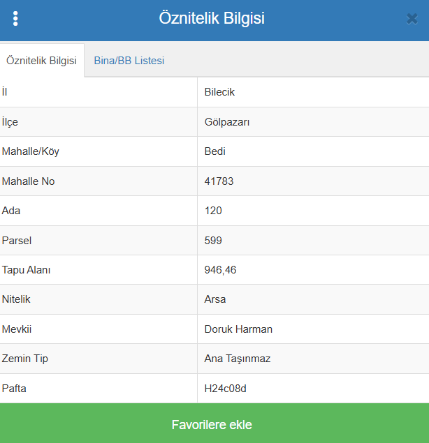 BİLECİK GÖLPAZARI BEDİ KÖYÜNDE 946 M² SATILIK ARSA  - BİLECİK GÖLPAZARI fotoğraf 2